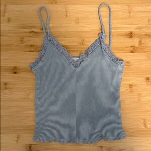 Urban Outfitters Size Extra Small Women's Teen Girl Blue Ribbed Cami
